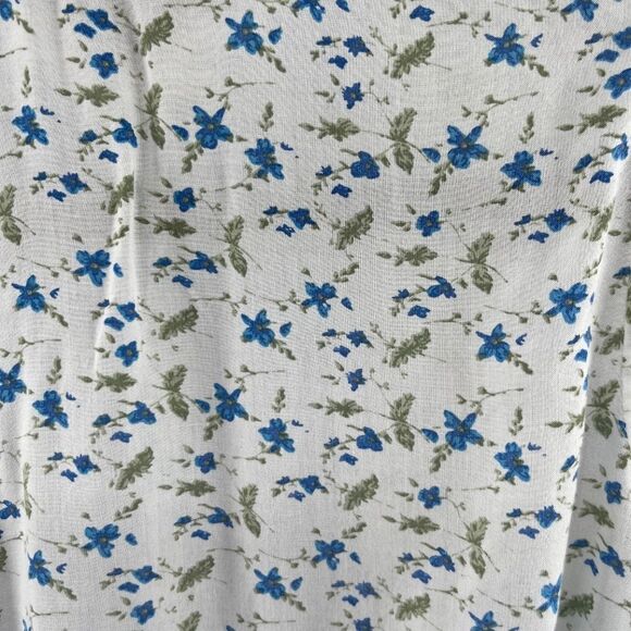 Lucky Brand Megan Floral Popover Shirt Cottagecore prairie Size Small - Picture 9 of 10